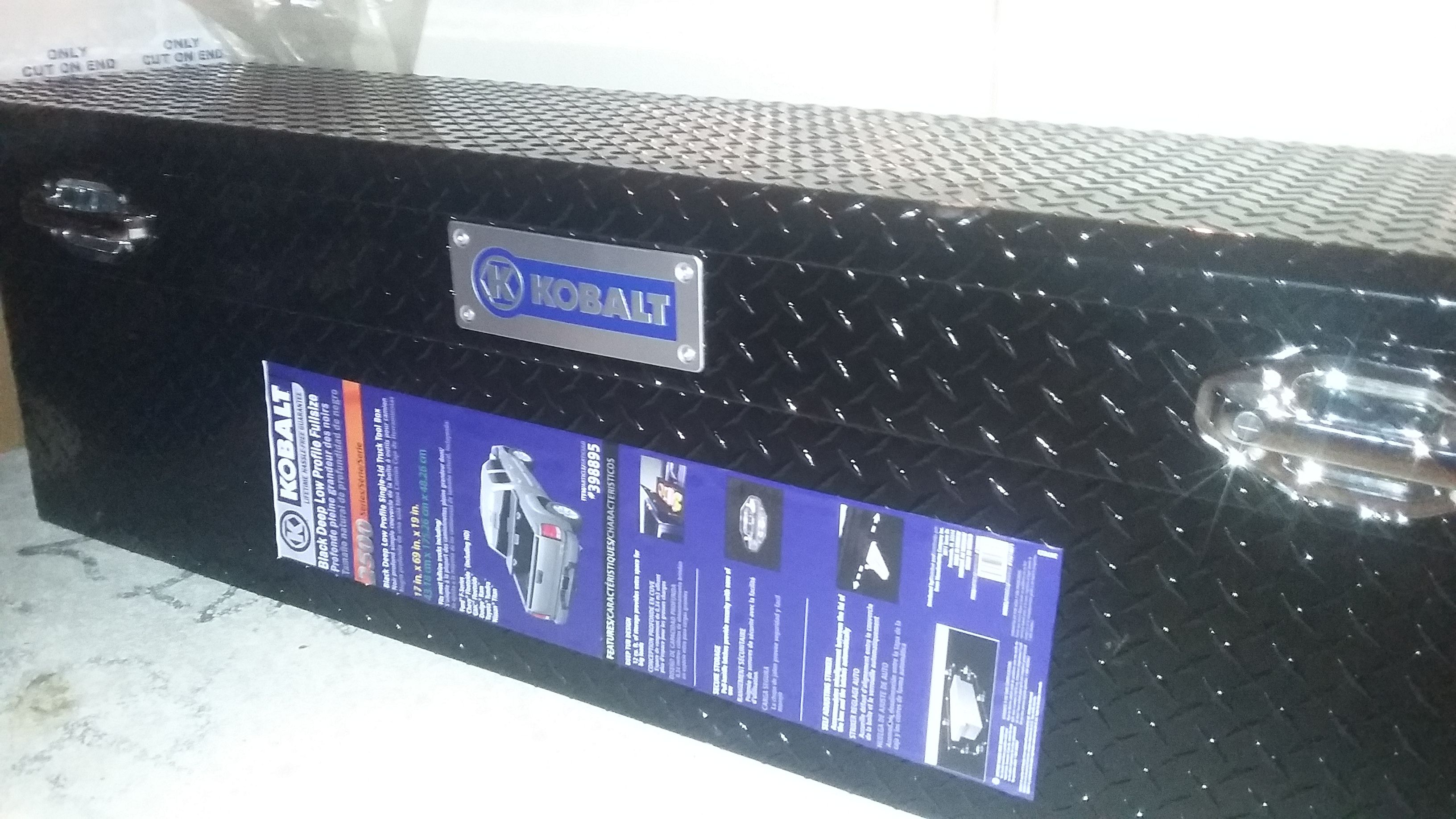 Kobalt 19-in W x 32-in L x 18-in H Blue Steel Jobsite Box in the Jobsite  Boxes department at