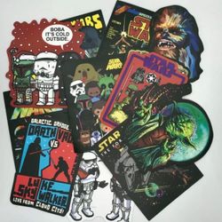 Star Wars Cartoon Character Custom Stickers New!!!