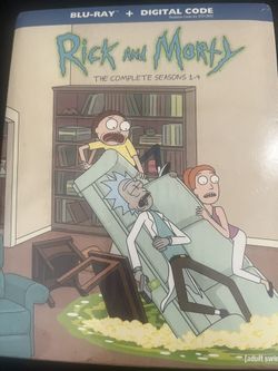 Rick And Morty  The Complete Series 1-4 Blu-Ray