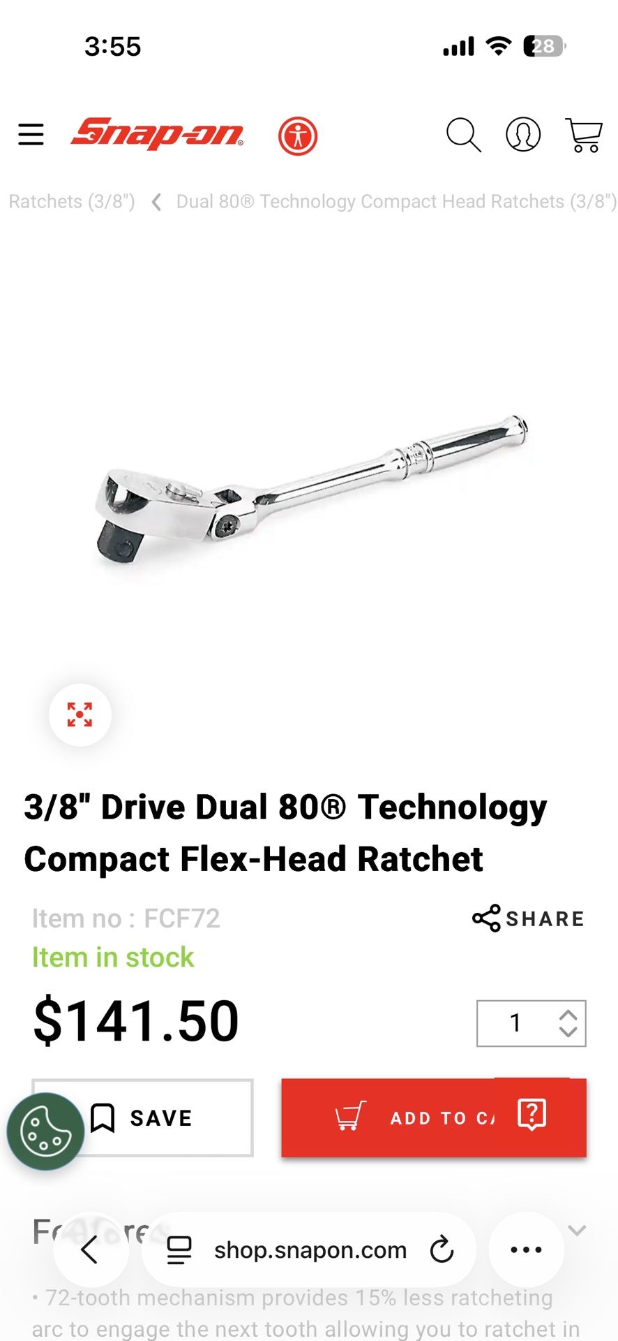 Snap On Ratchet