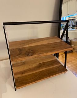 Metal- Wooden Shelves Small