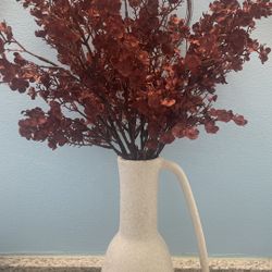 Decor - Dried Flower Arrangement in Speckled Vase firm price