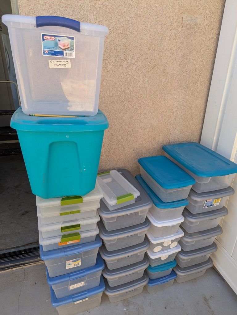 Sterilite Storage Containers Various