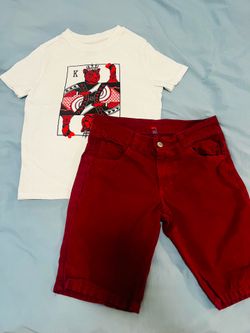 Tshirt & Shorts Bundle - Boys 8-10