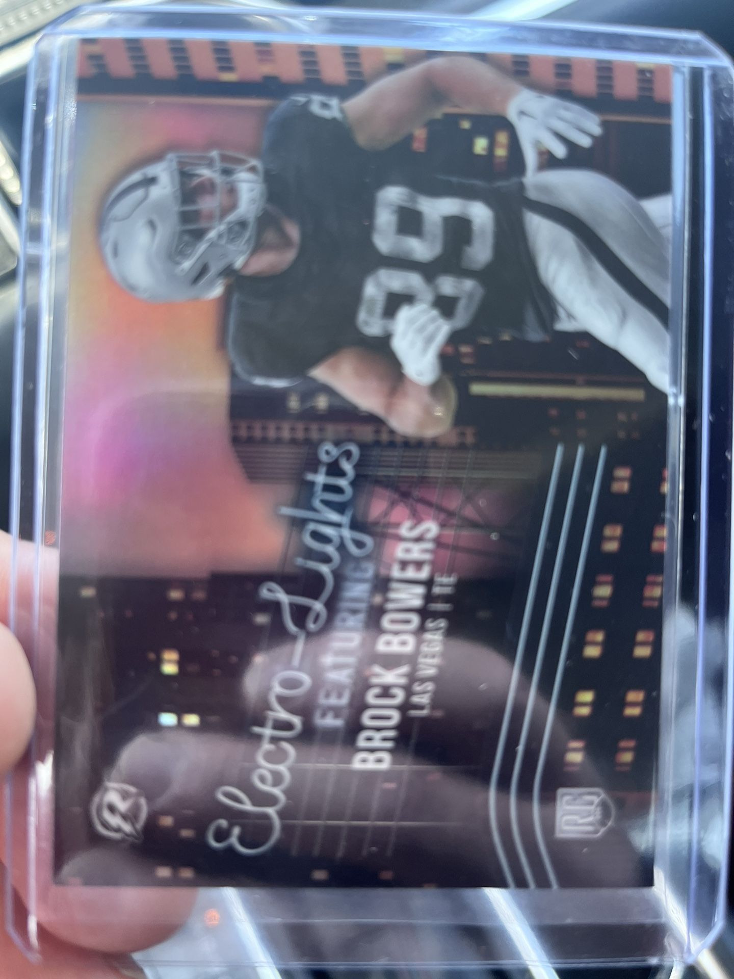 Rare Brock Bowers Electro Lights Card