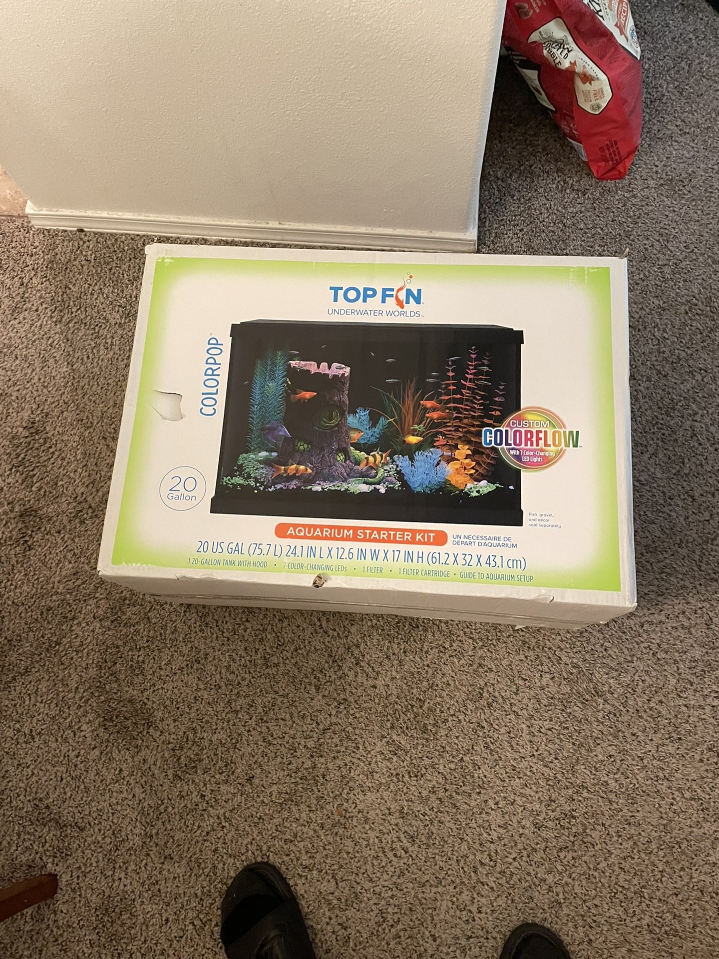 20 Gallon Fish Tank With Accessories