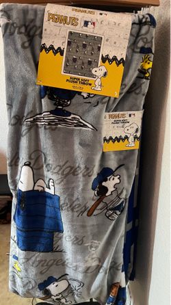 Snoopy Dodgers Blanket