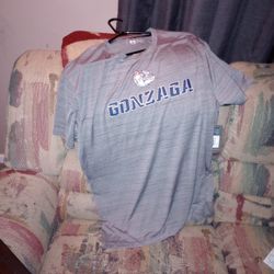 Gonzaga Russell Brand Short Sleeve Pullover Shirt Adult 2XL 