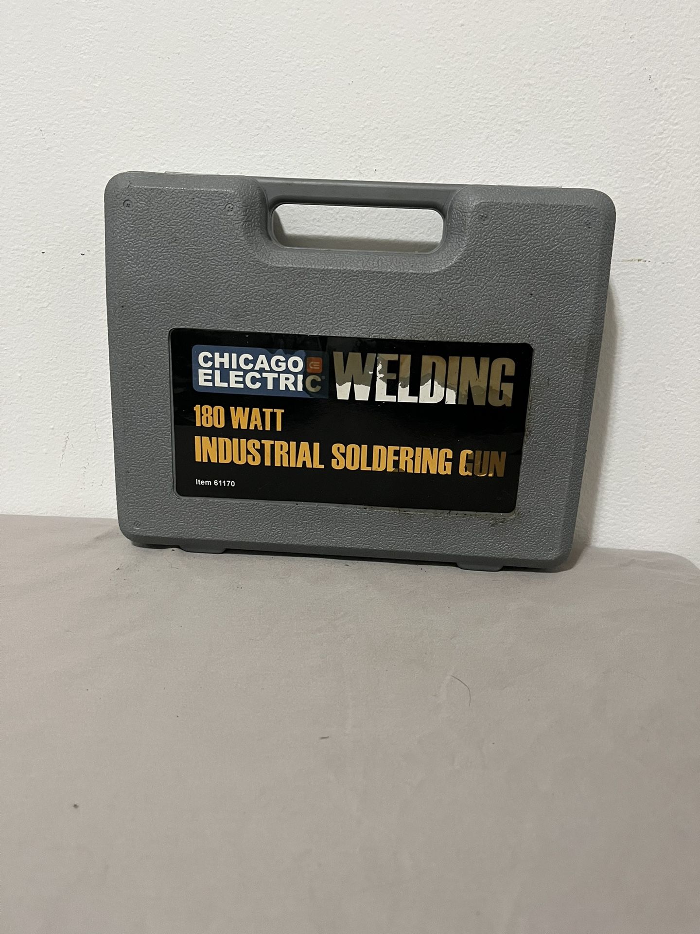Chicago Electric 180 Watt Soldering Gun with Light Open Box Never Used