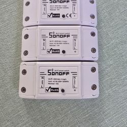 SonOff Smart Switches 3pcs