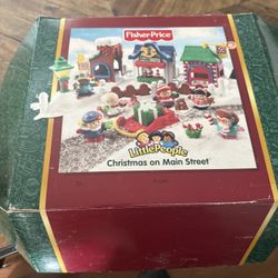 Fisher-Price Little People. Christmas.