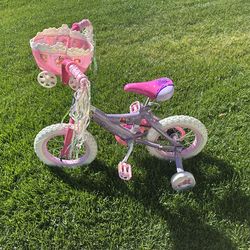 Kids bike with training wheels
