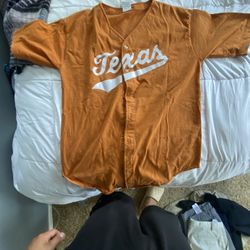 Vintage Women’s University Of Texas Baseball Jersey 