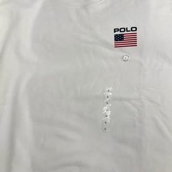 Brand New Polo Ralph Lauren American Flag Crewneck Sweatshirt Size L (Never Used)