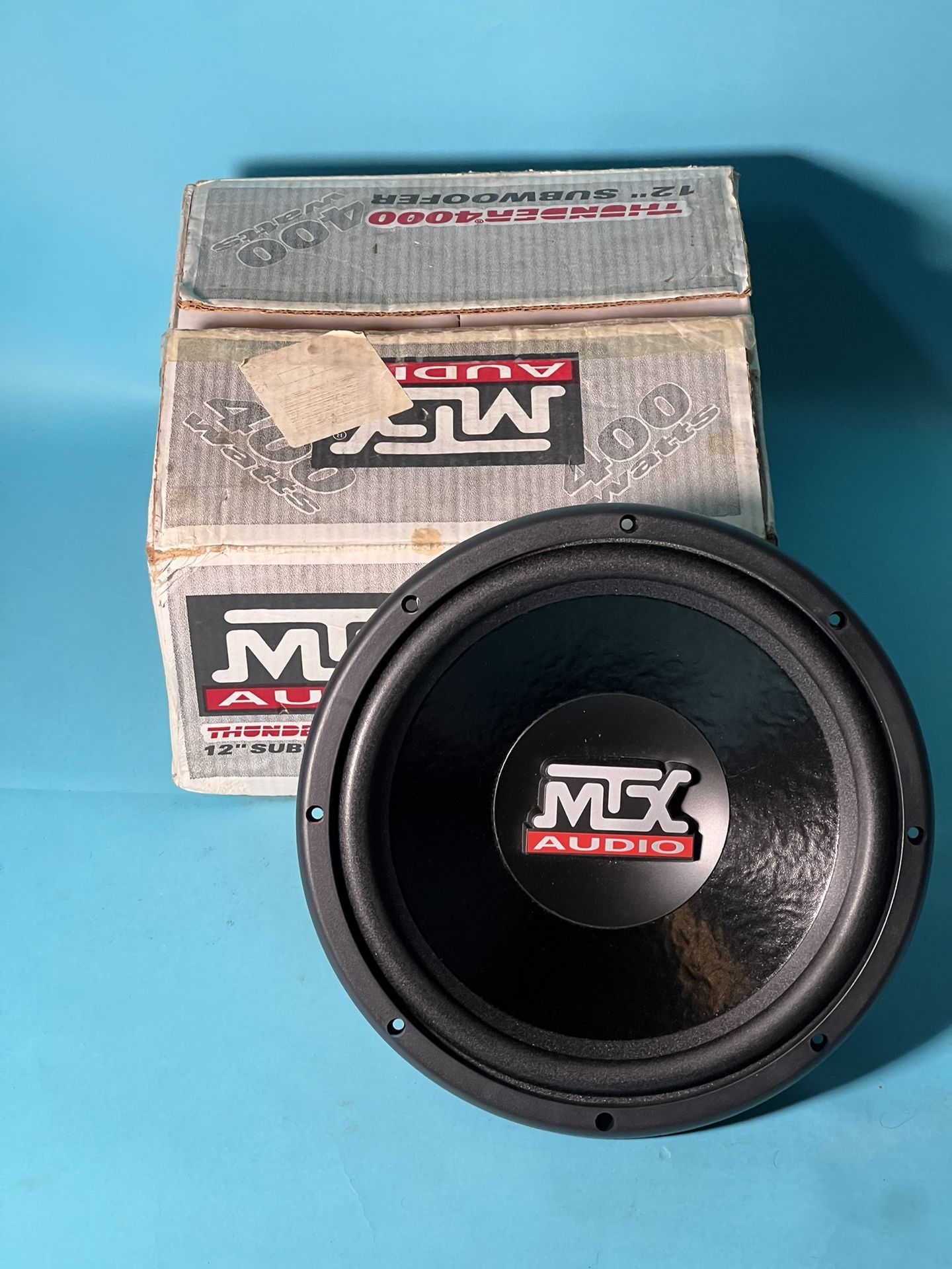MTX Audio Thunder 4000 12” Subwoofer – New in Box
