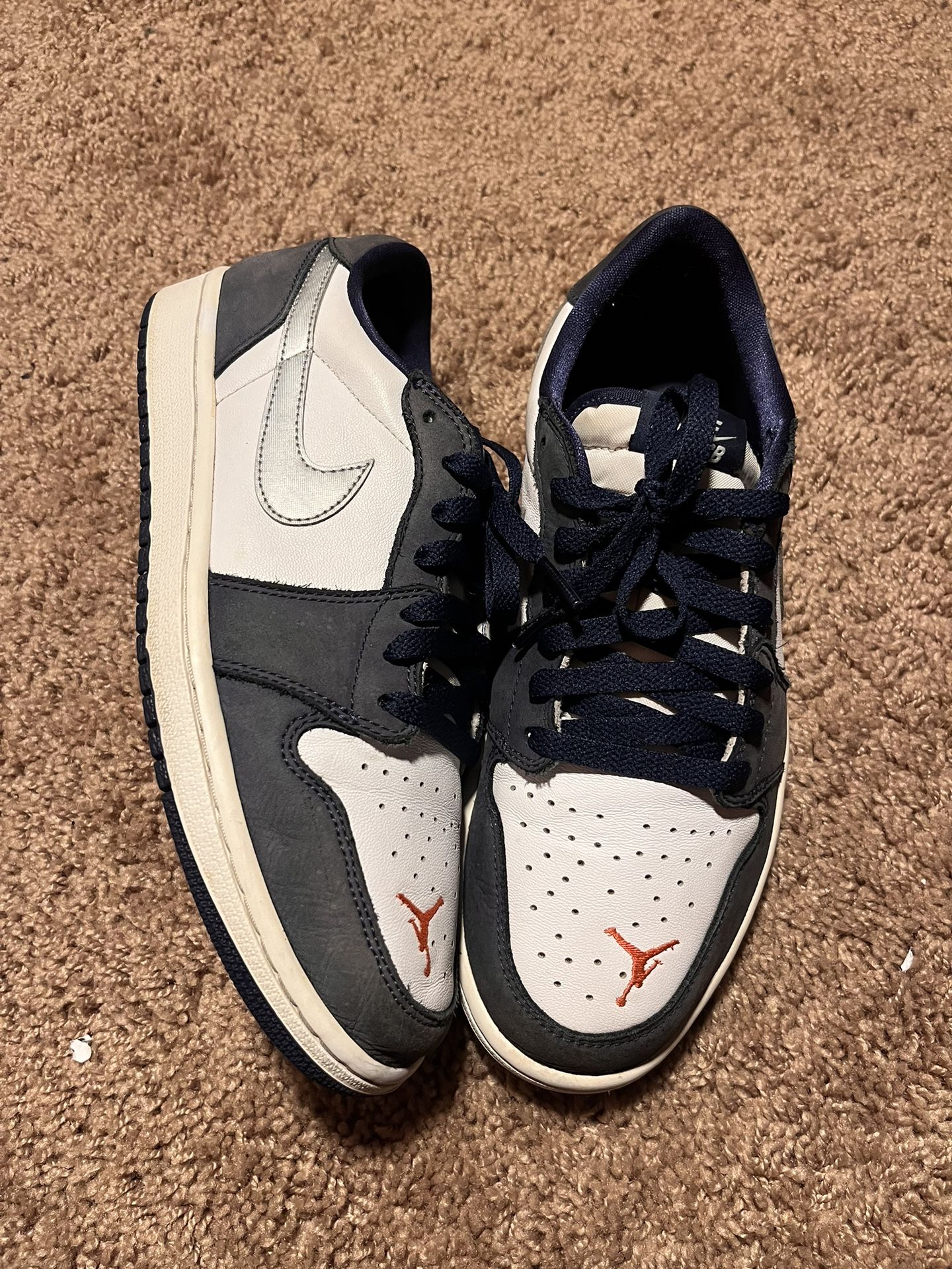 Jordan 1 Low Sb Eric Koston Navy Size 9