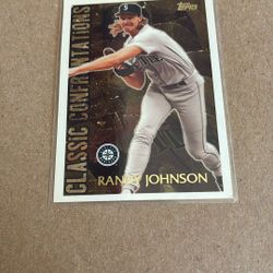 Baseball Card, Randy Johnson