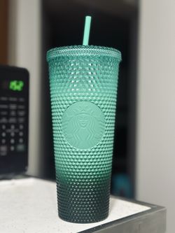 Large Blue Starbucks Cup