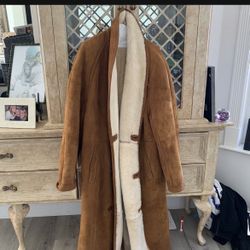 Men’s shearling coat