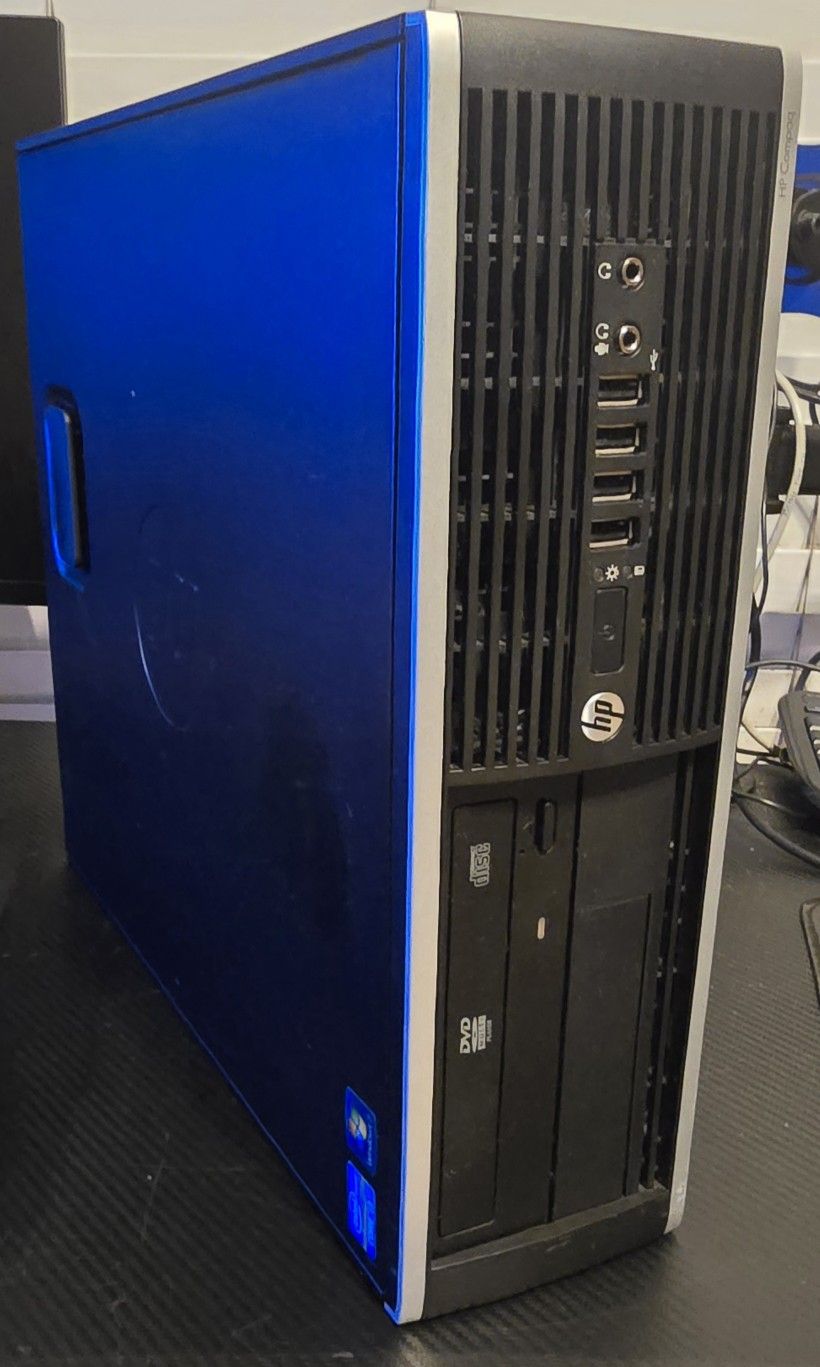 HP Comoaq Pro 6200 🖥 
DeskTop - 3.10GHz. CPU/8.0GB. RAM  /250GB. HDD - Windows 10 🔌 Work Good 