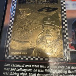 Dale Earnhardt Sr. 23KT Gold Card Set – NASCAR Licensed