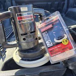 Craftsman Buffer With New Pad