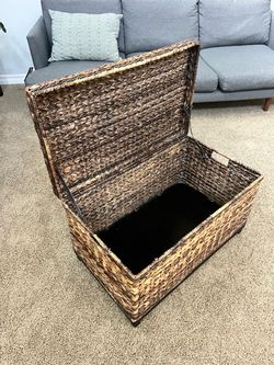 Wicker Storage Chest