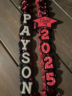 High School Grad Ribbon Lei