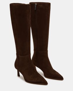 Brown Suede Boots Size 5