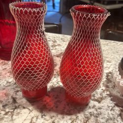 Pair Of Candles Made By HOLLYWOOD CANDLE CO. 