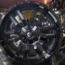 22” Fuel Sledge Wheels