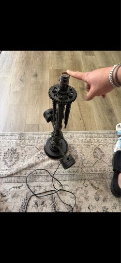 Lamp Made From Car Parts