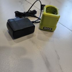 Ryobi small compact AC wall charger