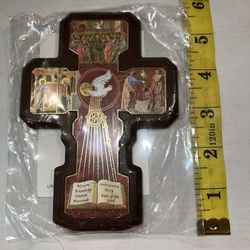 Confirmation Wooden Cross Made In Italy 