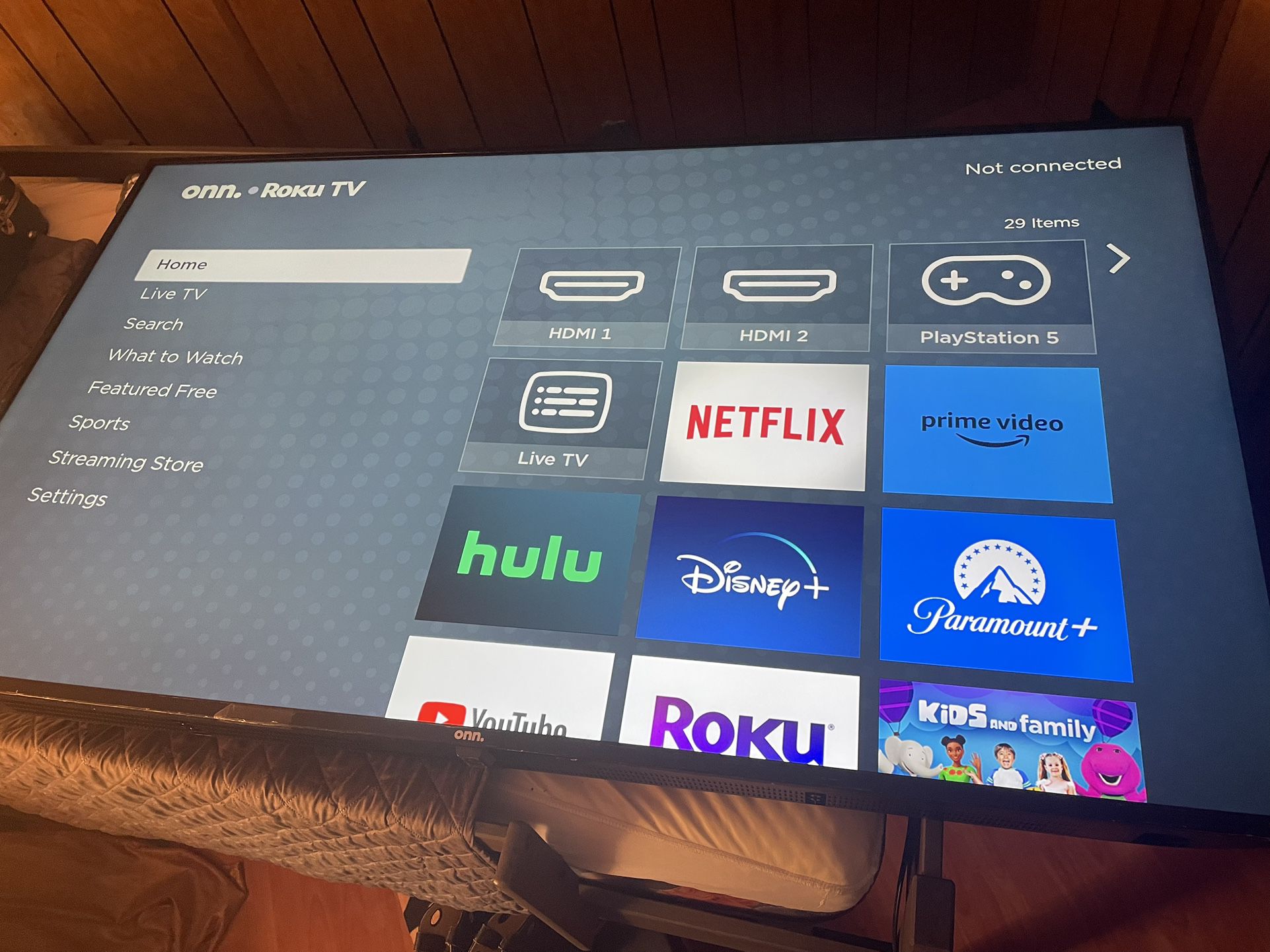 Onn Roku 60” Tv Pretty Much Brand New Just No Use For It Anymore Moving 