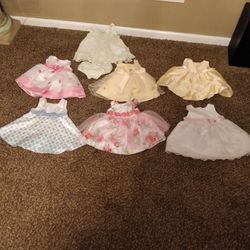 All Dresses 3 To 6 Months For A Baby For One Price Mint Condition