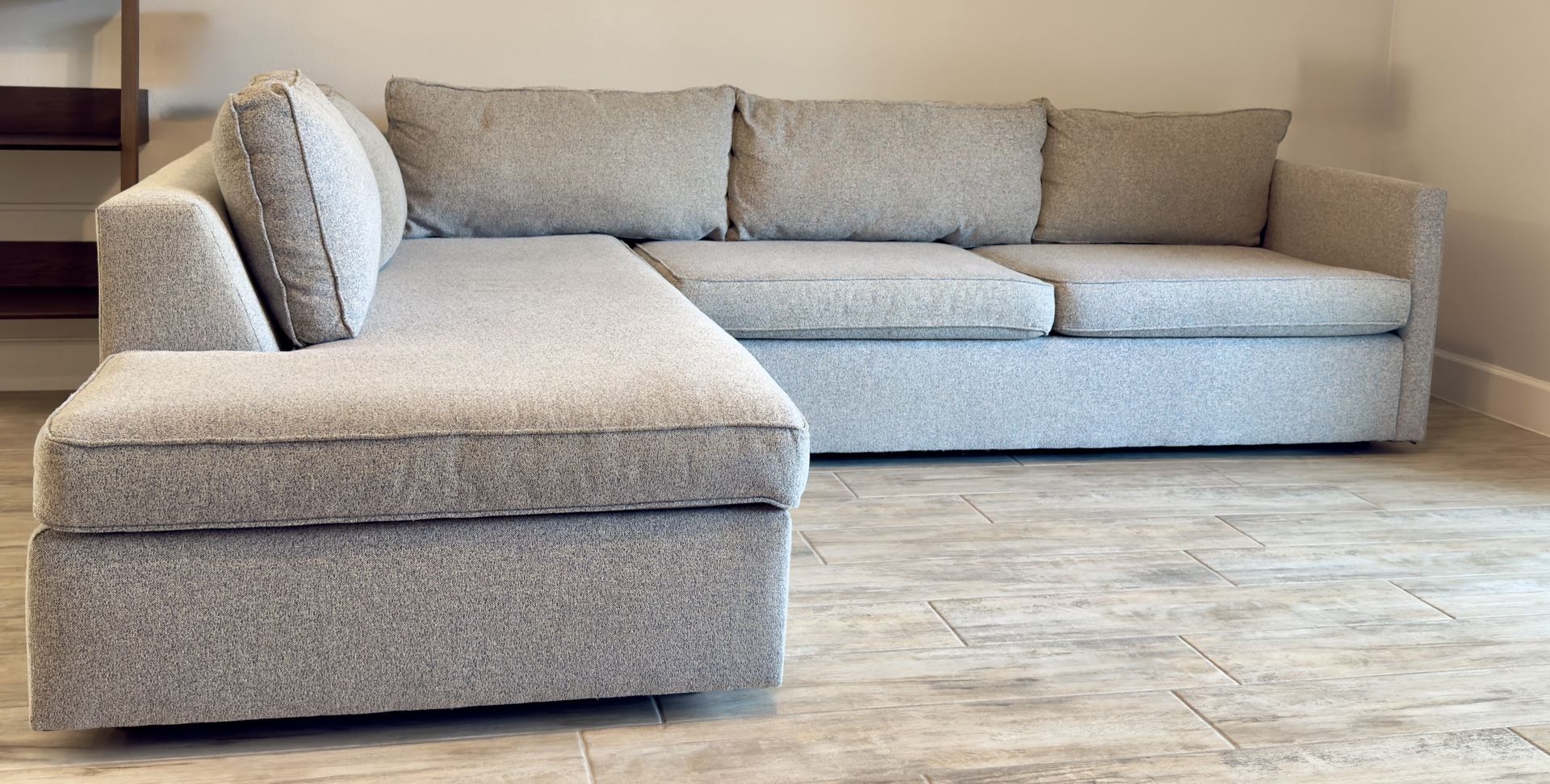 West Elm | 2-Piece Chaise Sectional | GOOD CONDITION