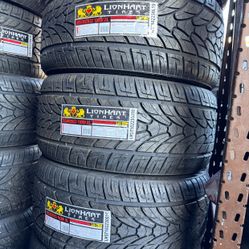 New Lionhart 295/30R22 LH-TEN Tires