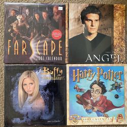 4 Unopened Calendars