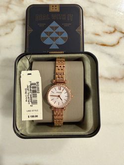 Fossil BQ3502 Rose Gold Women's Watch