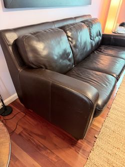 FREE: Leather Sofa