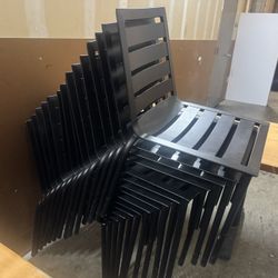 Metal Chairs Patio Pool Outdoors Restaurant 