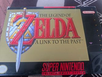 TLOZ A Link To The Past SNES CIB