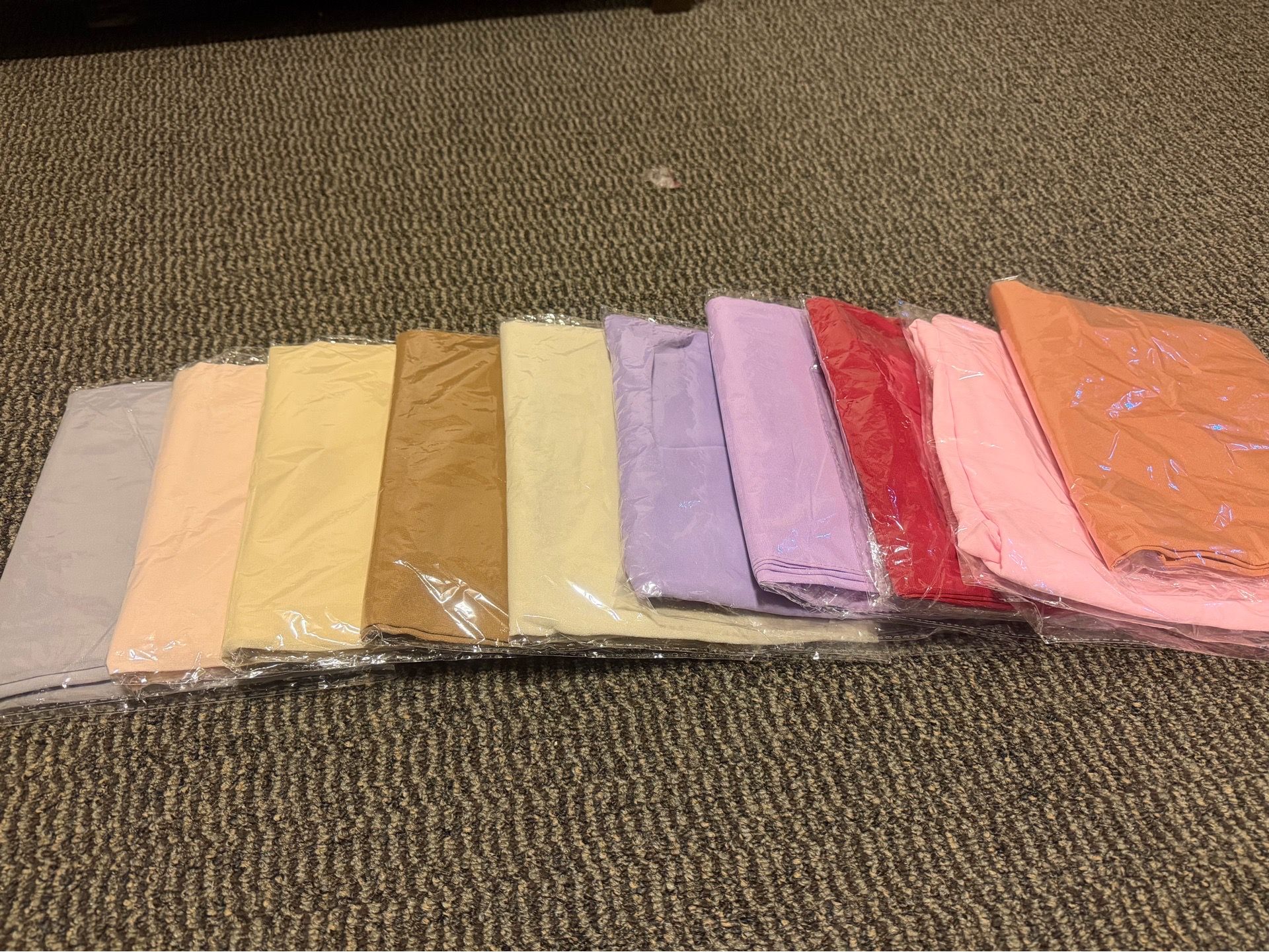 Chiffon scarves