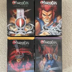 Thundercats Season 1 and 2 complete DVDs
