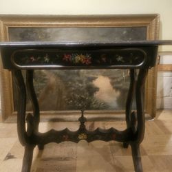 Antique Baroque, Spanish-style trestle wood table