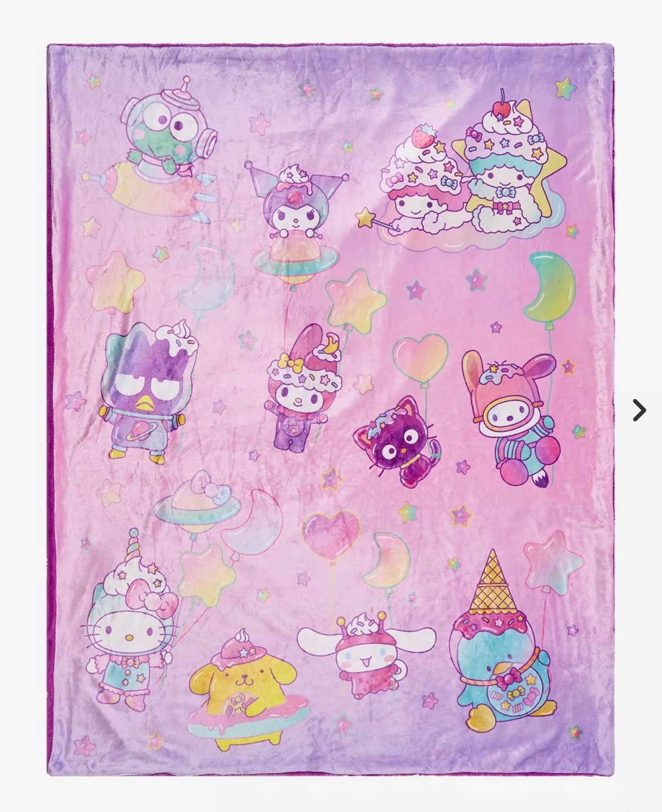 Hello Kitty And Friends Throw Blanket
