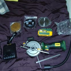 Teccpo Mini Circular Saw