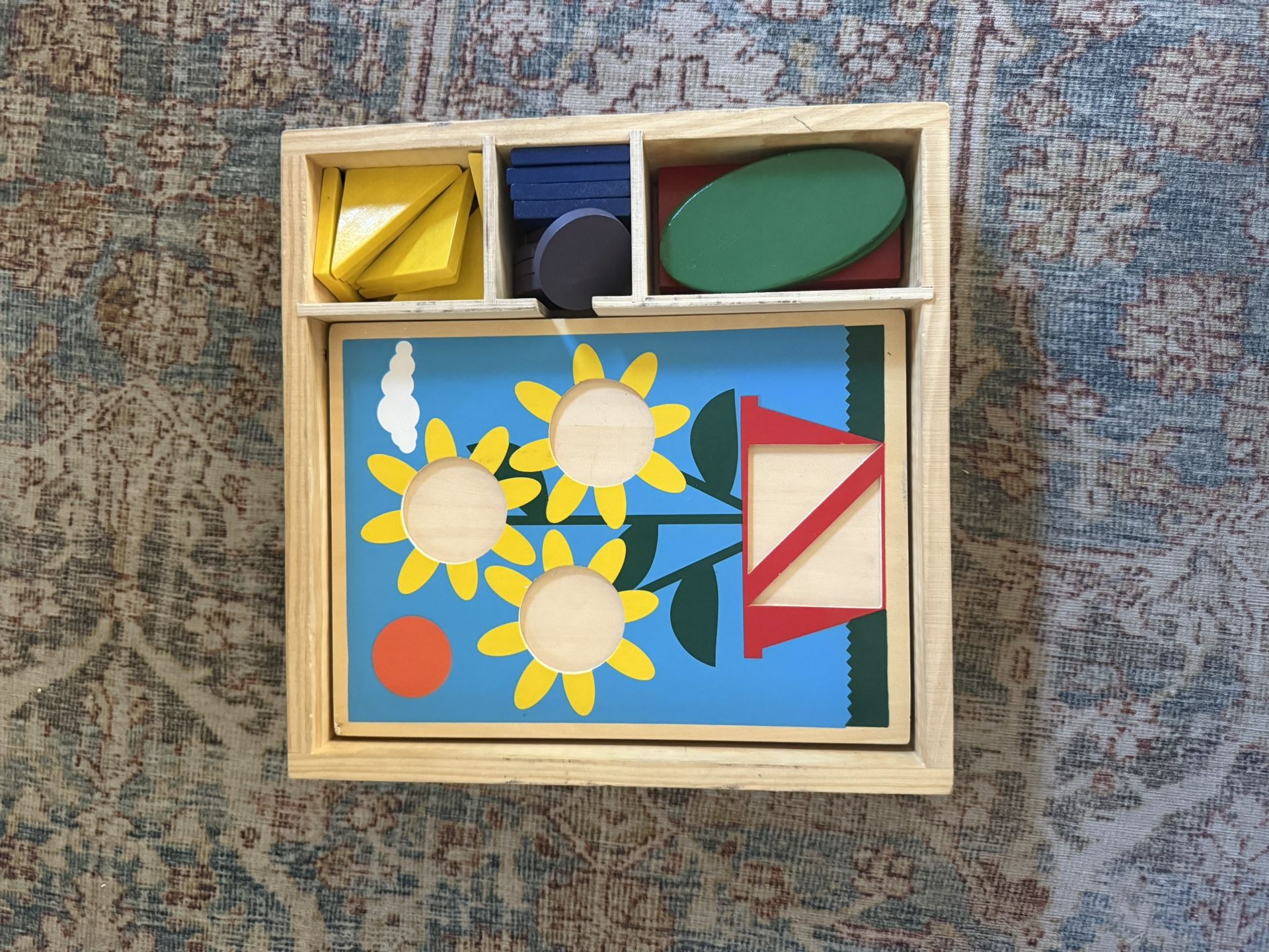 Melissa And Doug Tangram Puzzle