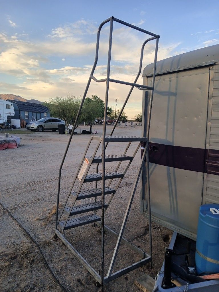 Industrial Shelf Ladder